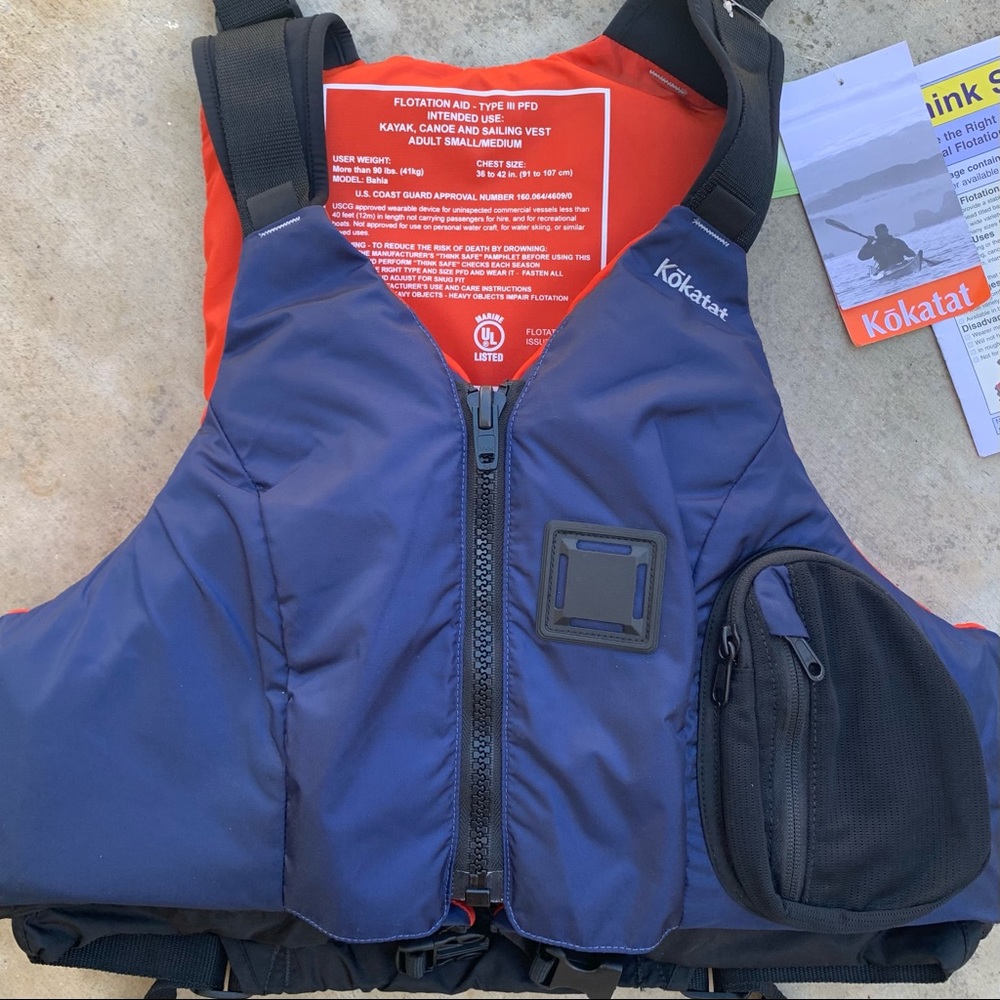 MsFit Kokatat Kayaking Life Vest